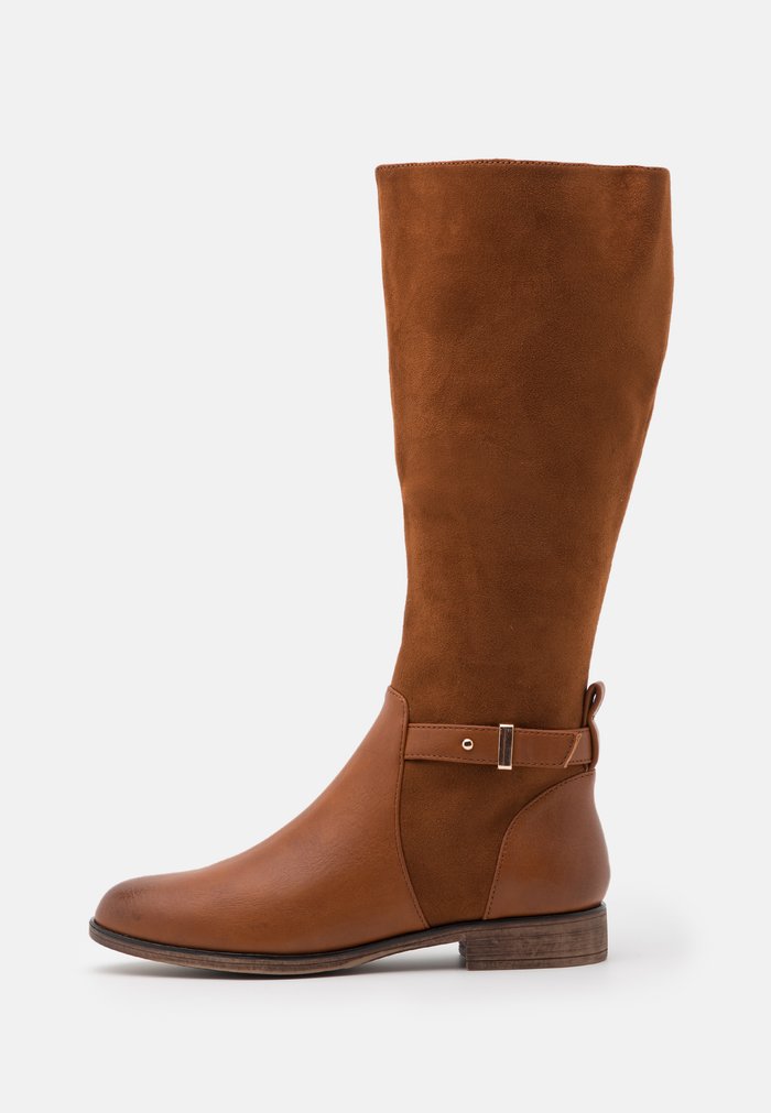 Bottes Anna Field Plates Zip UP Marron Femme | SAM-0899812